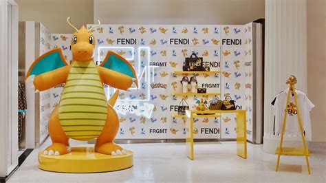 Pokémon’s Dragonite Is at Selfridges for Fendi, Frgmt .